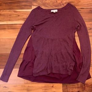 Pretty purple sweater